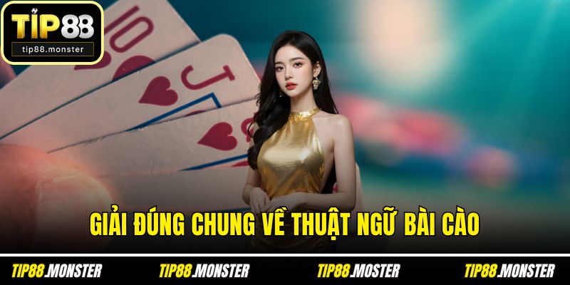 Giải đúng chung về thuật ngữ bài cào